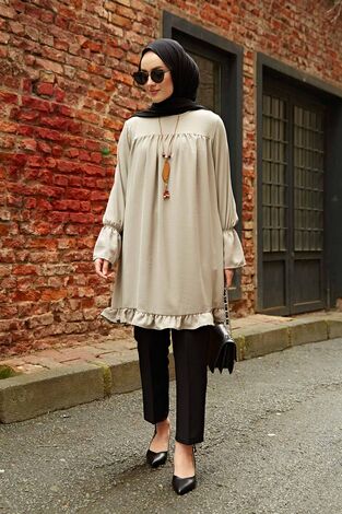 Lilyum Tunik 350TH-4067 Füme - Thumbnail